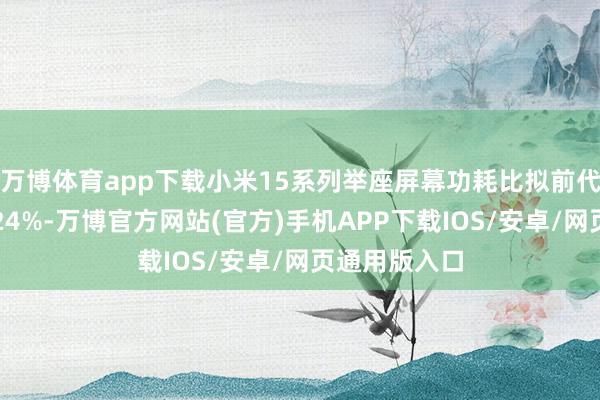 万博体育app下载小米15系列举座屏幕功耗比拟前代大幅着落了24%-万博官方网站(官方)手机APP下载IOS/安卓/网页通用版入口